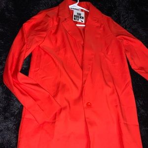 Red blazer